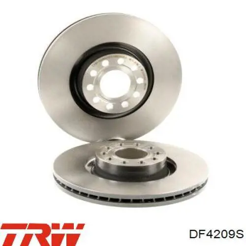 Передние тормозные диски DF4209S TRW