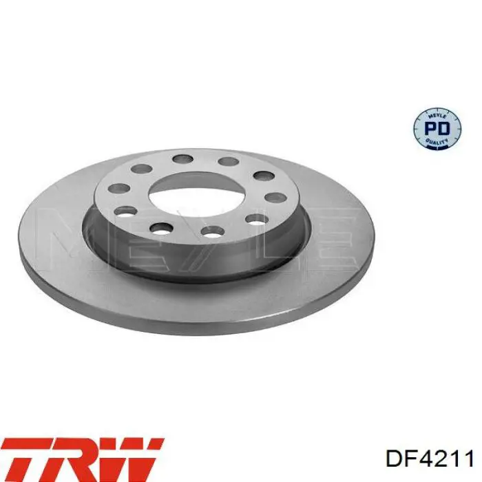 Задний дисковый тормоз TRW DF4211