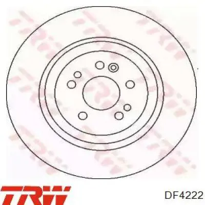 Передние тормозные диски SPB2890 Starline