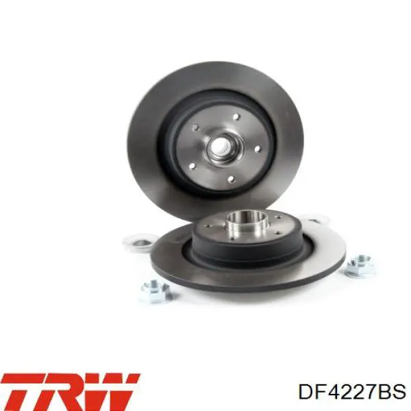 Задний тормозной диск TRW DF4227BS цена, от 104.05 USD