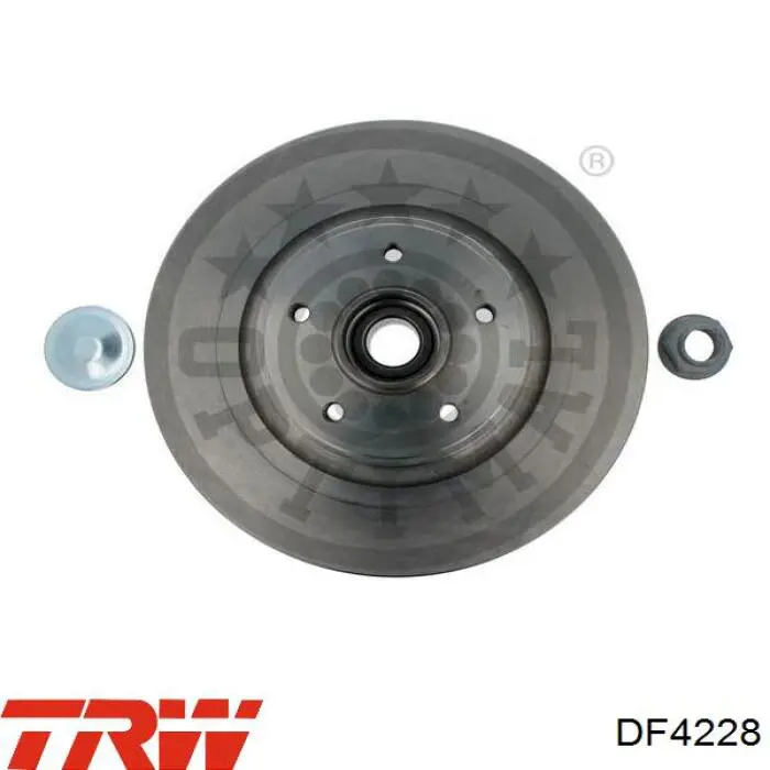 Купить DF4228 TRW Диск тормозной задний