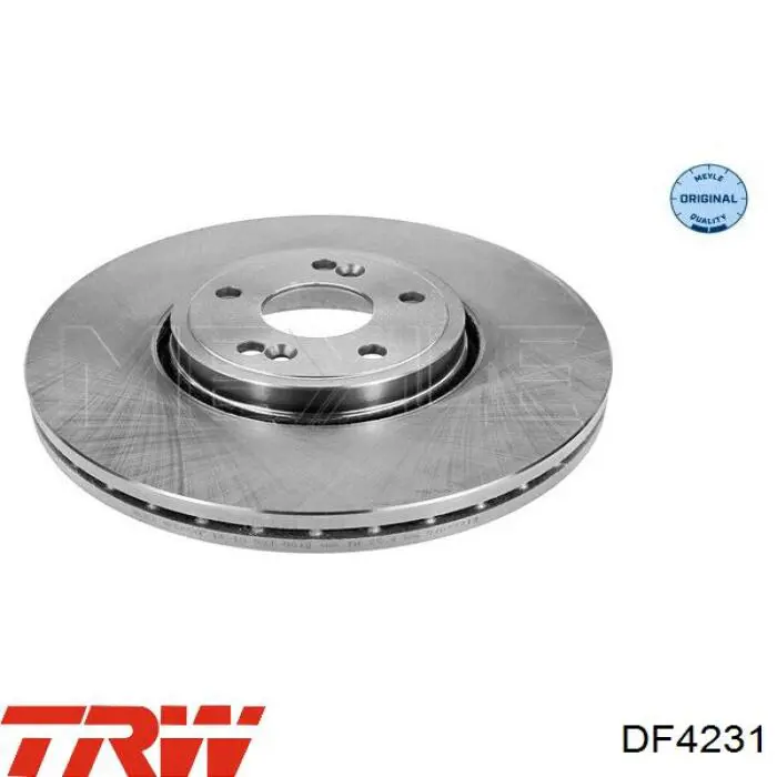 Передние тормозные диски DF4231 TRW