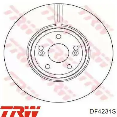 Купить DF4231S TRW Ротор тормозной