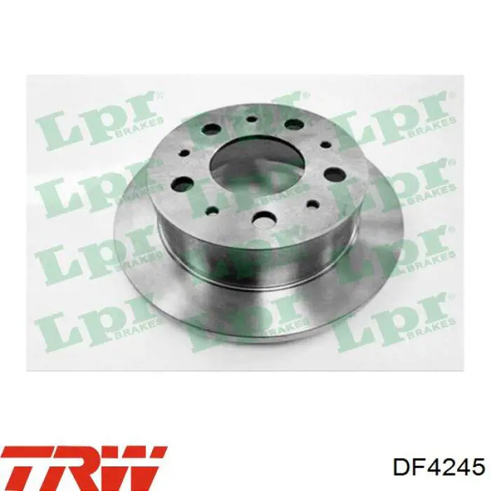 Задний дисковый тормоз TRW DF4245