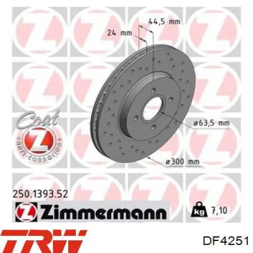 4411312 Ford Дисковый тормоз
