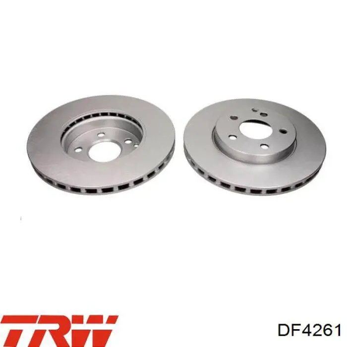 Передний тормозной диск TRW DF4261
