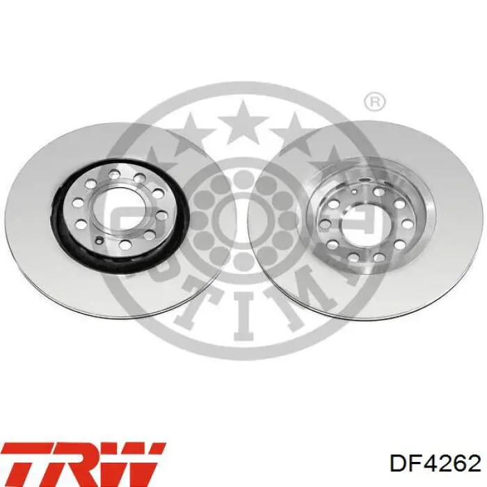DF4262 TRW диск тормозной передний