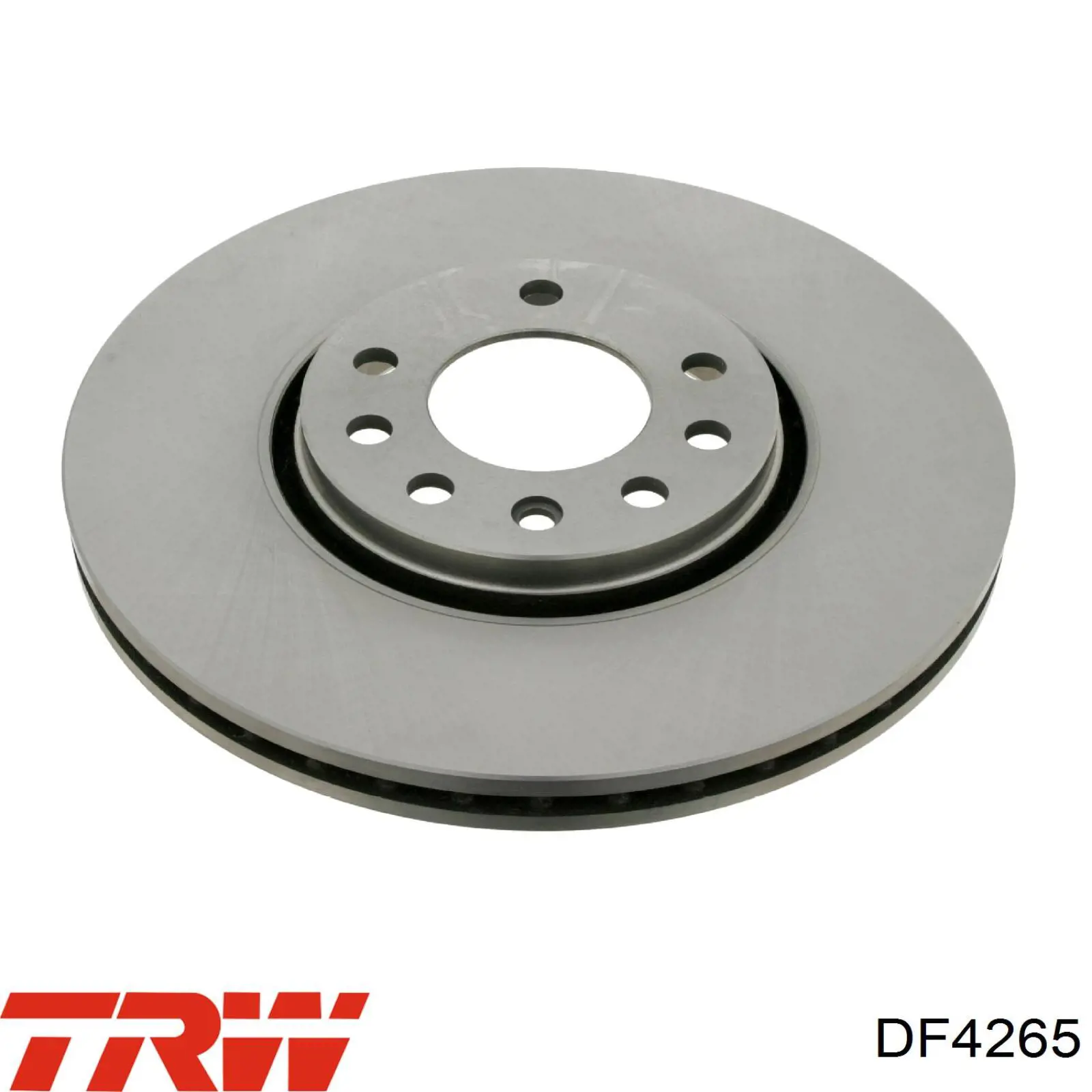 DF4265 TRW диск тормозной передний