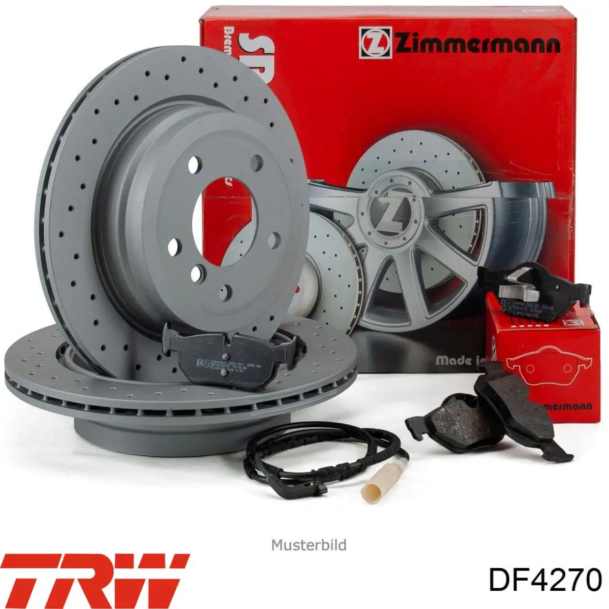 Тормозные диски DF4270 TRW