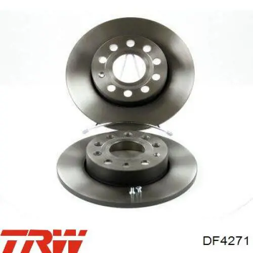 Тормозные диски DF4271 TRW