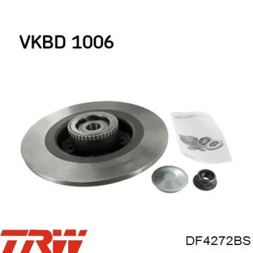 Купить DF4272BS TRW Диск тормозной задний