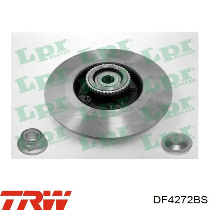 Тормозные диски DF4272BS TRW