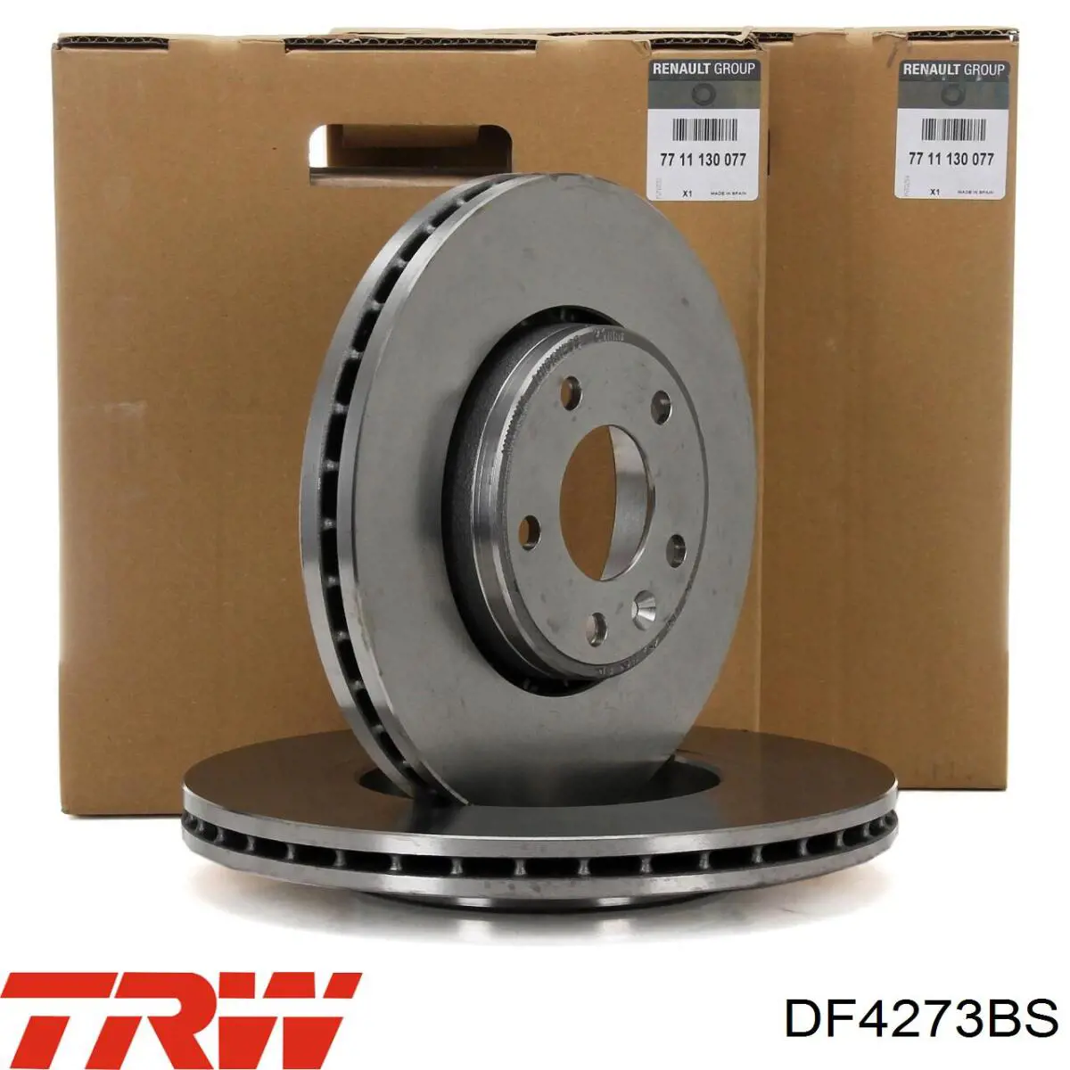 Задний тормозной диск TRW DF4273BS цена, от 127.34 USD
