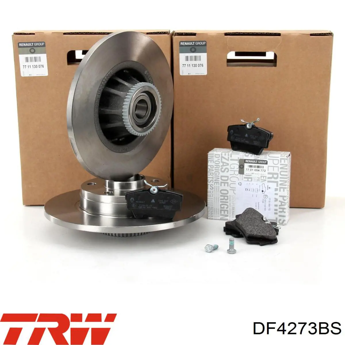 Задний дисковый тормоз TRW DF4273BS