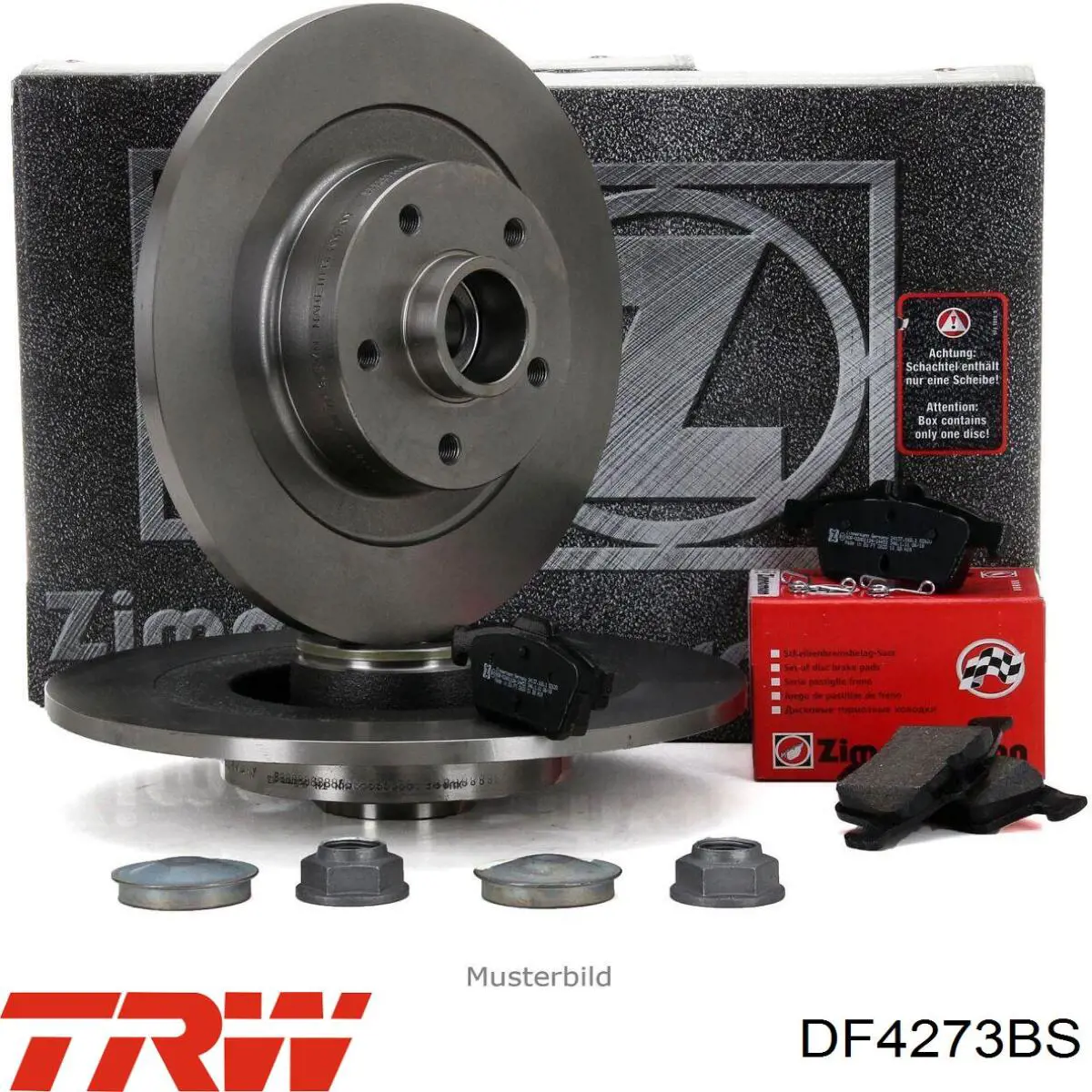DF4273BS TRW Дисковый тормоз