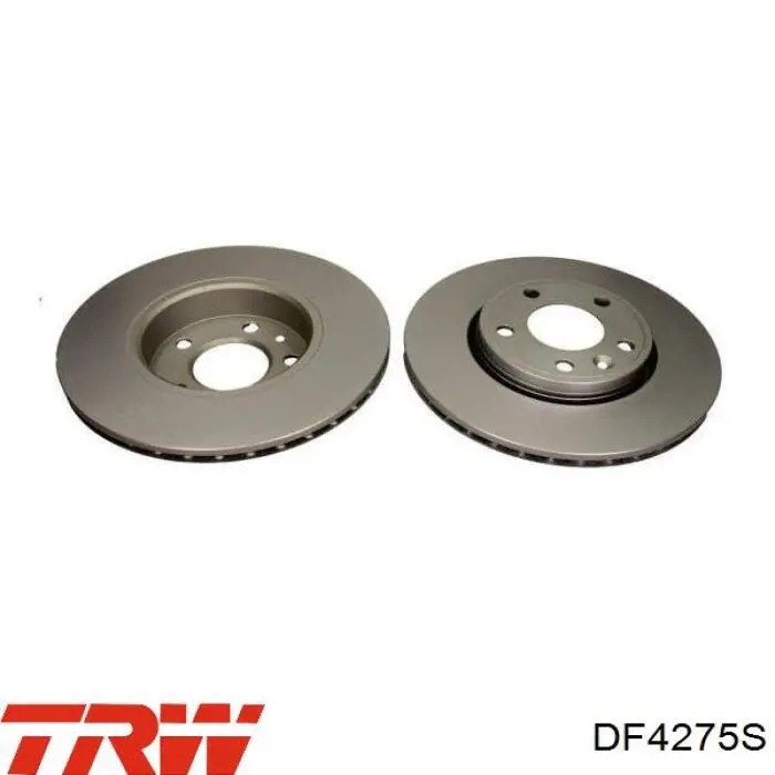 Тормоз дисковый передний TRW DF4275S цена, от 59.00 USD
