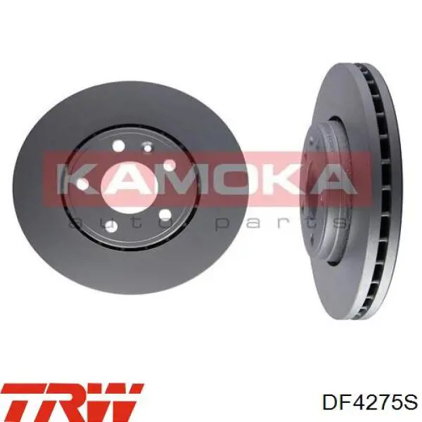 Передние тормозные диски DF4275S TRW