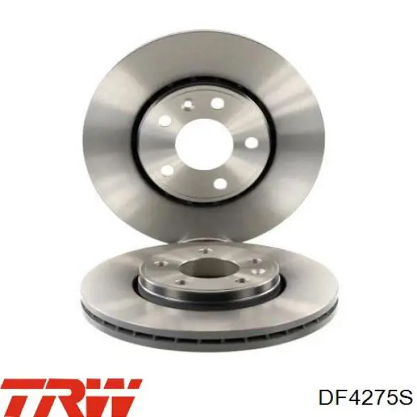 Передние тормозные диски DF4275S TRW
