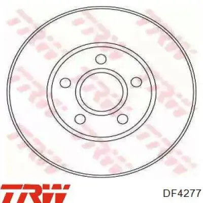 Тормоз дисковый передний TRW DF4277 цена, от 54.98 USD