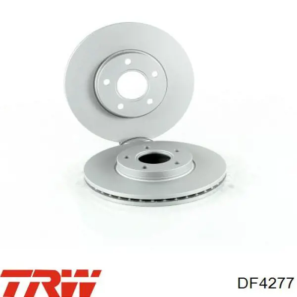 Передние тормозные диски DF4277 TRW