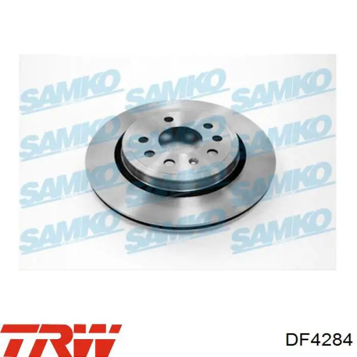 Тормозные диски DF4284 TRW