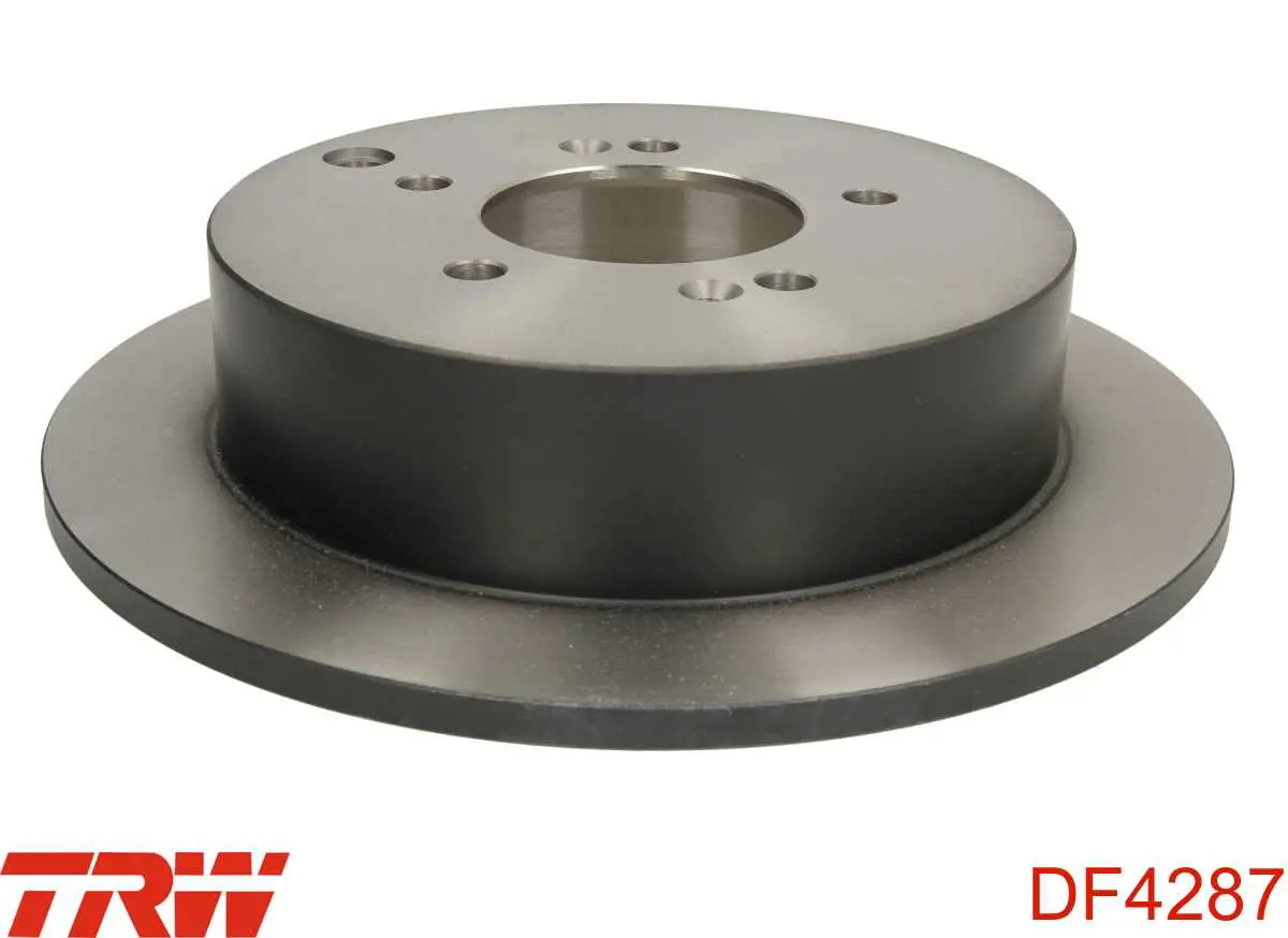 DF4287 TRW диск тормозной задний