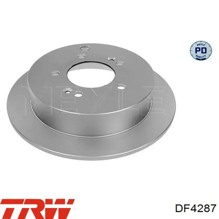 Тормозные диски DF4287 TRW