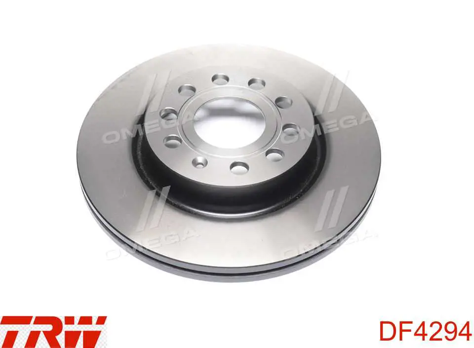DF4294 TRW диск тормозной передний