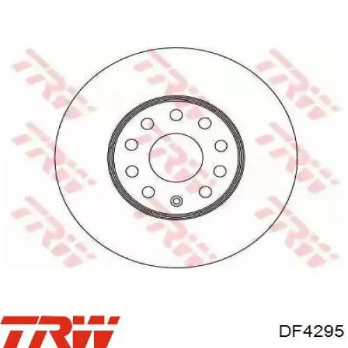 Ремкомплект тормозов передних DF4295 TRW