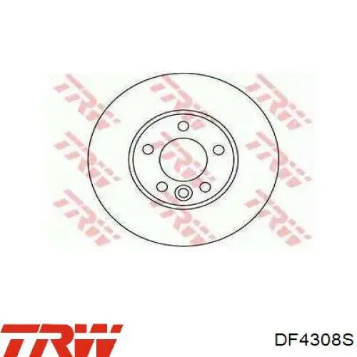 Купить DF4308S TRW Ротор тормозной