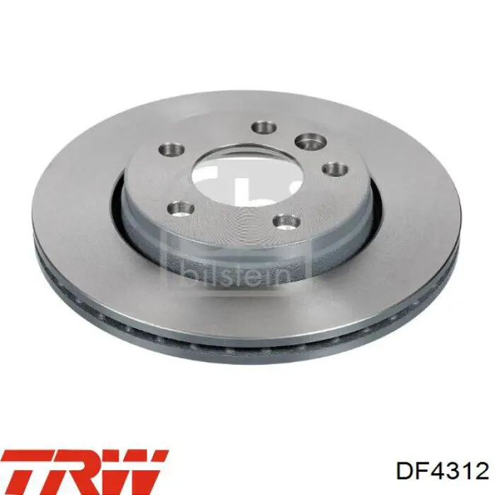 Задний тормозной диск TRW DF4312 цена, от 43.15 USD