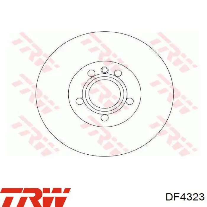 Купить DF4323 TRW Ротор тормозной