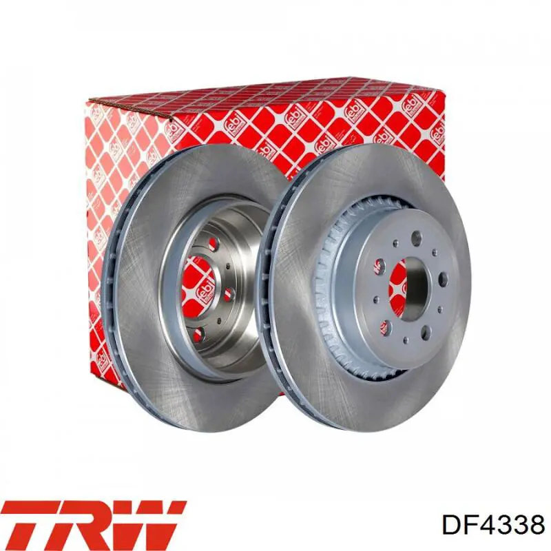 Тормозные диски DF4338 TRW