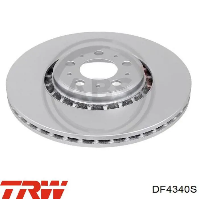 Передние тормозные диски DF4340S TRW