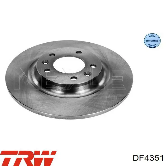 Тормозные диски DF4351 TRW
