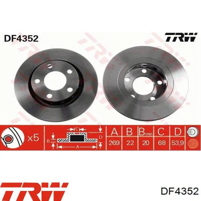 DF4352 TRW