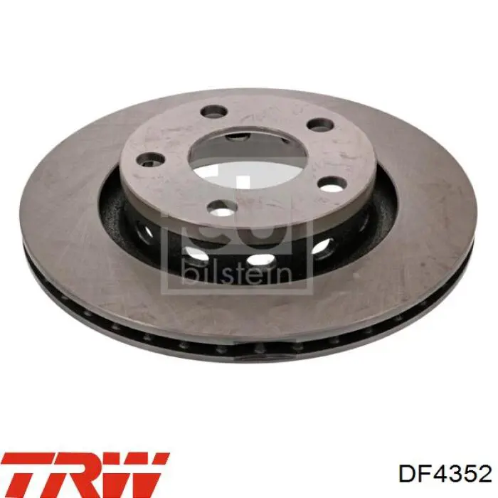 Тормозные диски DF4352 TRW