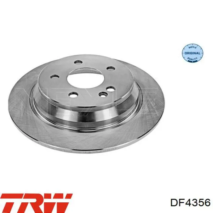 Тормозные диски DF4356 TRW