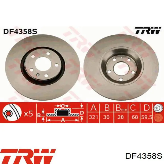 DF4358S TRW