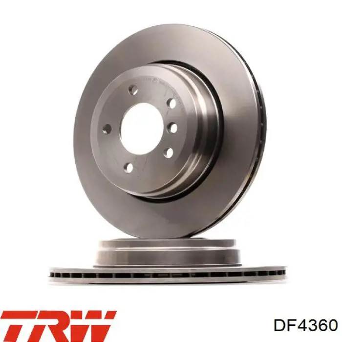 Задний тормозной диск TRW DF4360 цена, от 76.42 USD