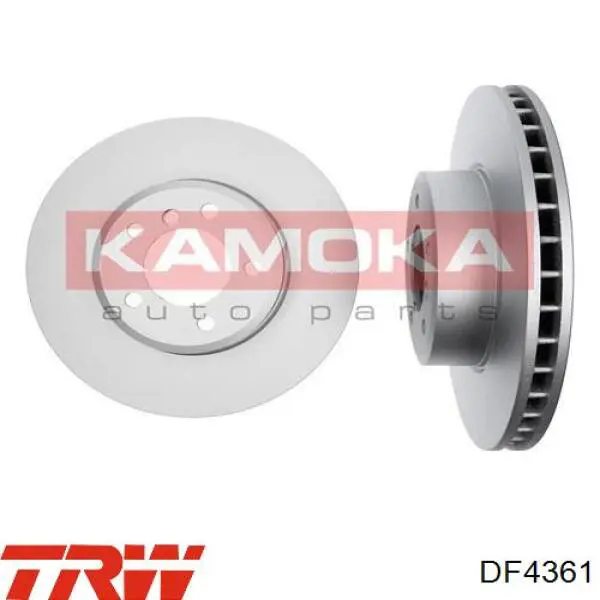 Тормоз дисковый передний TRW DF4361 цена, от 80.50 USD