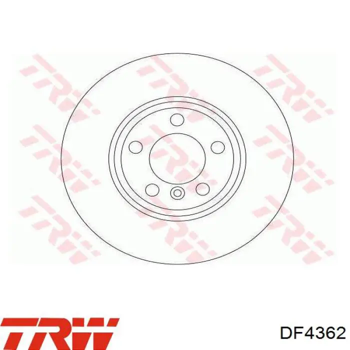 Купить DF4362 TRW Ротор тормозной