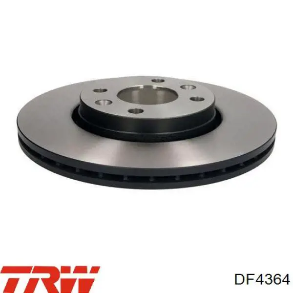Передние тормозные диски DF4364 TRW