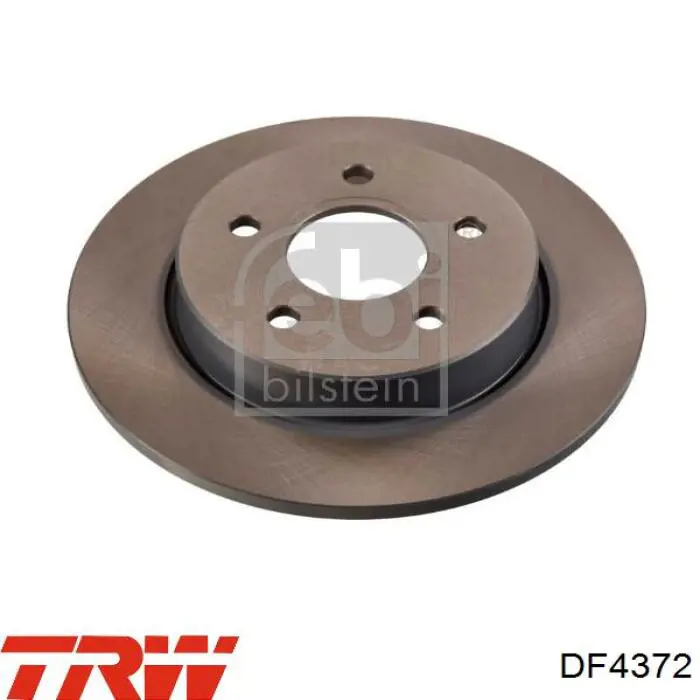 Тормозные диски DF4372 TRW