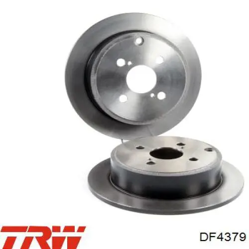 Задний дисковый тормоз TRW DF4379