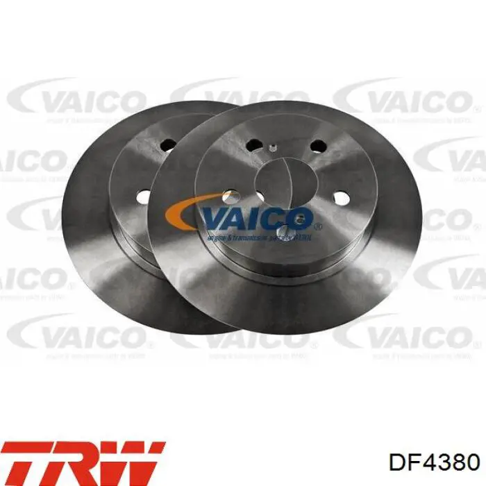 Задний дисковый тормоз TRW DF4380