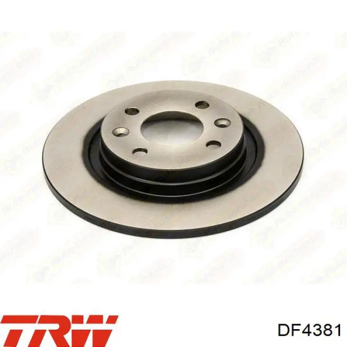 Тормоз дисковый передний TRW DF4381 цена, от 26.94 USD