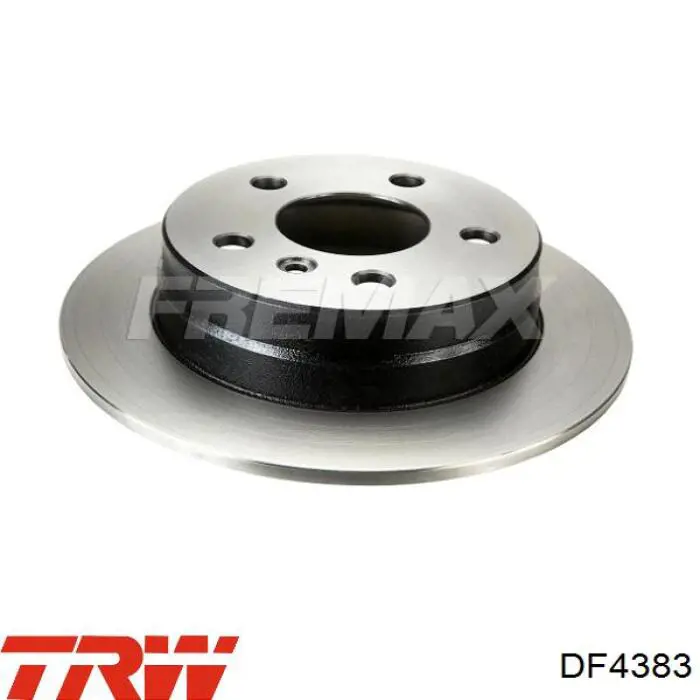 Передние тормозные диски DF4383 TRW