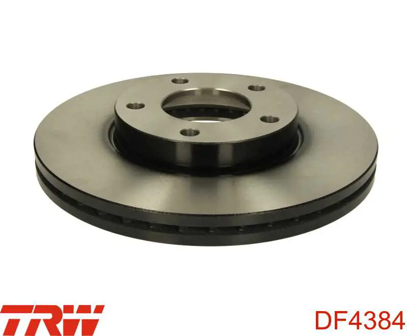 DF4384 TRW передние тормозные диски