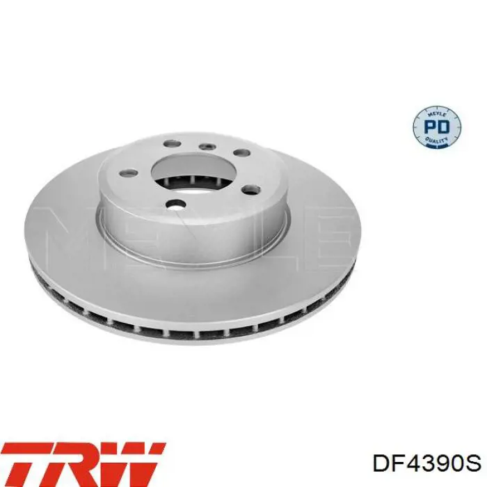 Передний тормозной диск TRW DF4390S